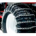 Peerless Industrial Group Maxtrac Snow Blower/Garden Tractor Tire Chains, 2 Link Spacing (Pair) - 1060856 1060856